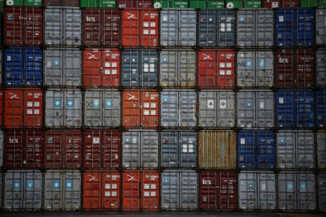 A backlog in shipping containers has caused a logjam at deep-water ports such as Felixstowe in eastern England