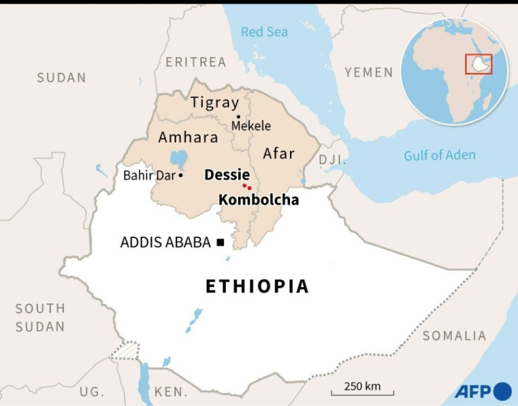 The rebels announced at the weekend that they had taken the strategic towns of Dessie and Kombolcha