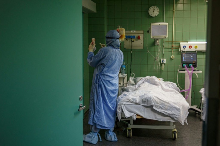 Russian hospitals are under strain from rising coronavirus cases