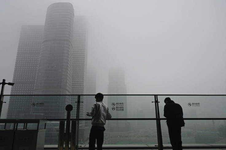 Schools in Beijing -- which will host the Winter Olympics in February -- were ordered to stop physical education classes and outdoor activities due to the smog