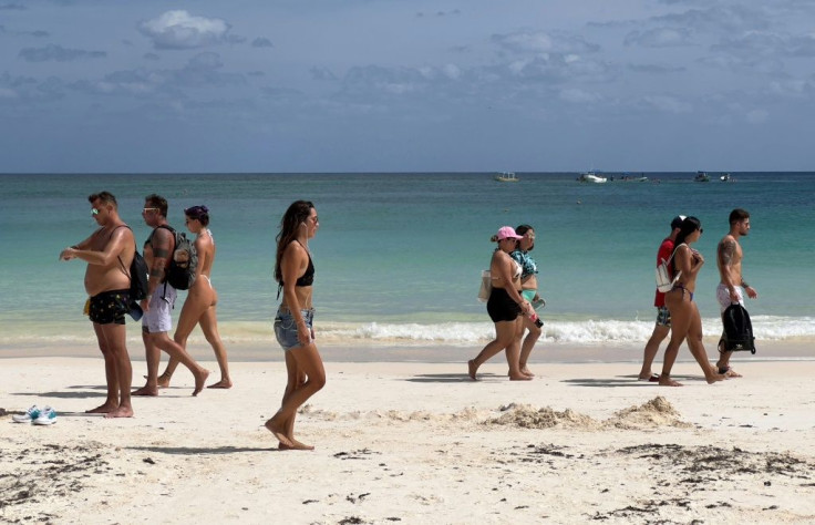 Tulum receives about four million visitors a year following in the footsteps of celebrities such as Leonardo DiCaprio and Demi Moore