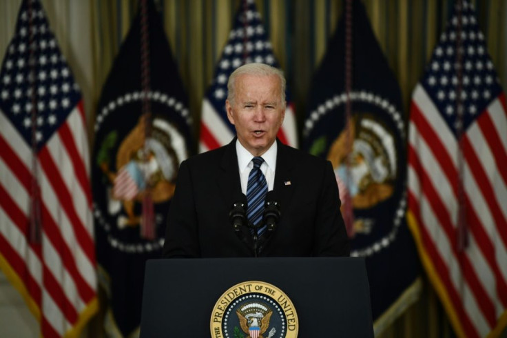 The positive jobs data was a boost for US President Joe Biden after setbacks for his Democratic party