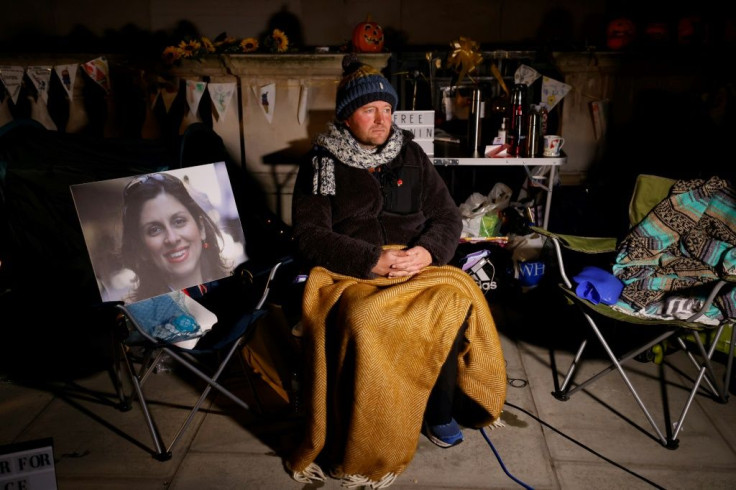 Richard Ratcliffe started his hunger strike on October 24 to denounce the British government's failure to secure the release of his wife
