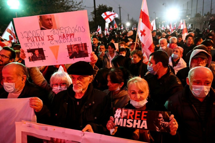 Doctors have said Saakashvili faces an imminent risk of death