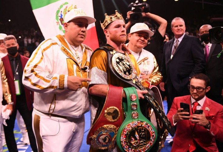 Saul Canelo Alvarez became the first Mexican and first super middleweight to hold all four belts simultaneously