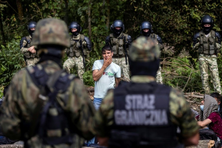 Migrants often report being forced to cross the border by Belarusian officials and then being pushed back into Belarusian territory by the Polish authoritiesÂ