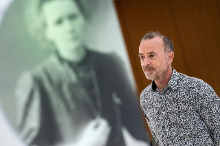 Marc Joliot, great-grandson of Marie Curie, at a Washington DC event in honor of the French scientist