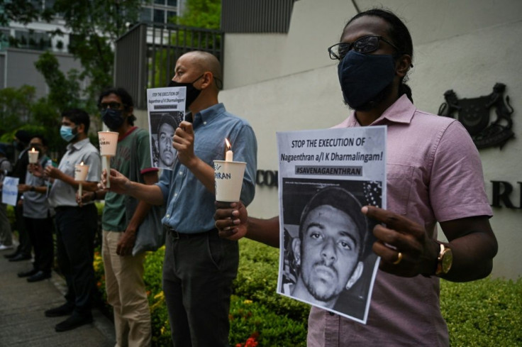 Nagaenthran K. Dharmalingam was sentenced to death in 2020 for trafficking a small amount of heroin into Singapore