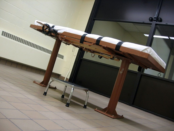 The Texas prison authorities allow a spiritual advisor to be in the room during an execution, but they must be quiet and are not allowed to touch a prisoner for security reasons