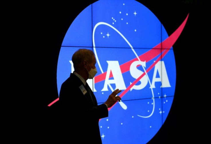 Nasa Administrator Bill Nelson speaks  during a visit to the National Aeronautics and Space Administration (NASA) Goddard Space Flight Center in Maryland