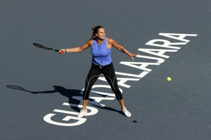 Aryna Sabalenka says the thin air in Guadalajara has made controlling her shots more challenging ahead of the WTA Tour Finals this week