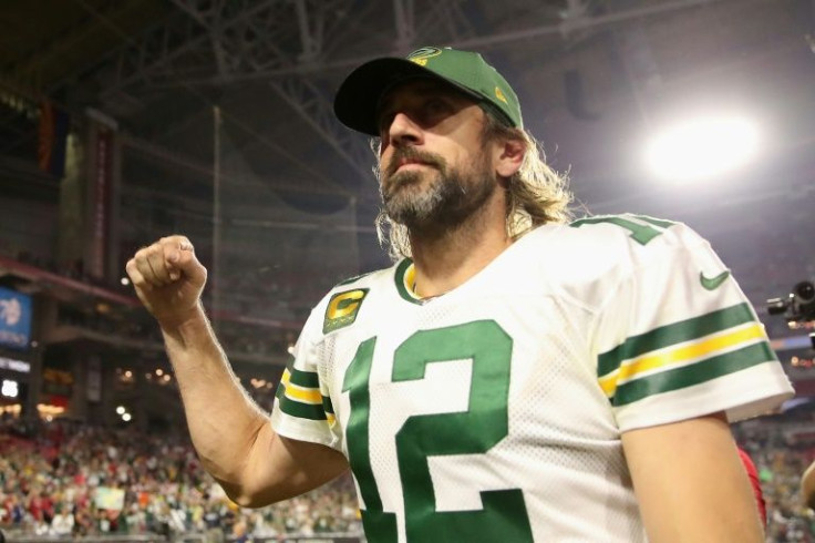 Green Bay Packers quarterback Aaron Rodgers was caught laying to reporters about being vaccinated