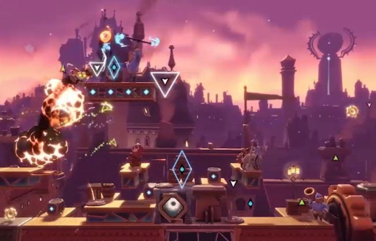 Hextech Mayhem is set in a 2.5D version of Piltover
