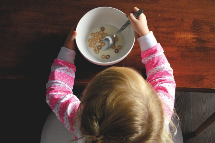 Child Eating Cereal