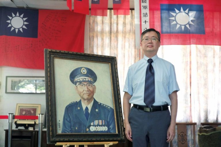 Hu Min-yueh, 56, the grandson of Chinese Nationalist general Hu Lien identifies as both Taiwanese and Chinese