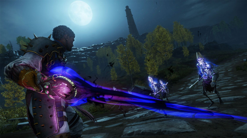 New World's Void Gauntlet comes with its own magic blade for use in close-quarters combat