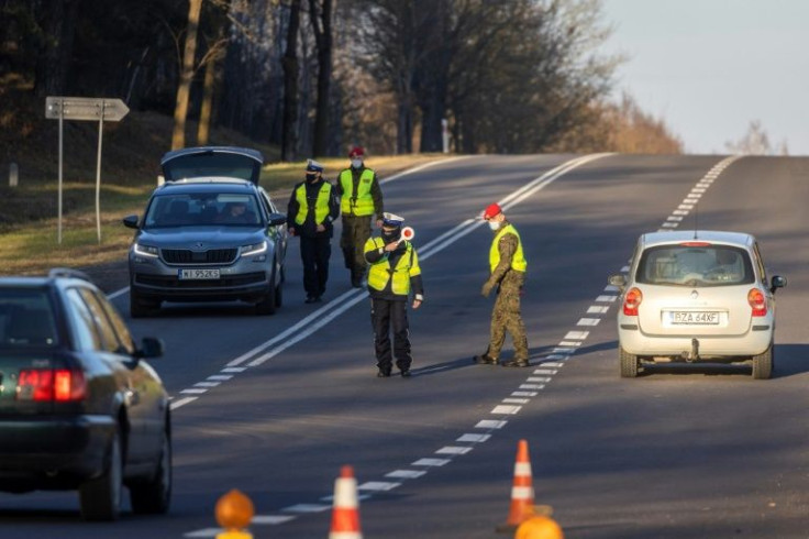 Columns of police and military vehicles have criss-crossed the normally sleepy Polish town of Sokolka since Monday, when hundreds of migrants tried to cross over from Belarus