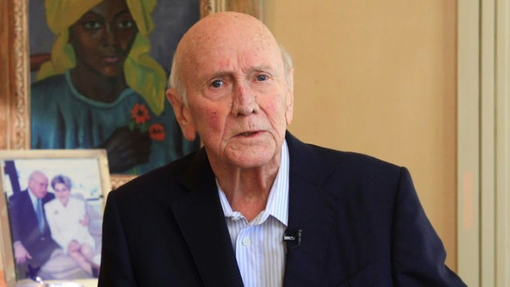 Late president FW de Klerk apologises in a posthumous video message for 'the pain and hurt and the indignity and the damage that apartheid has done'
