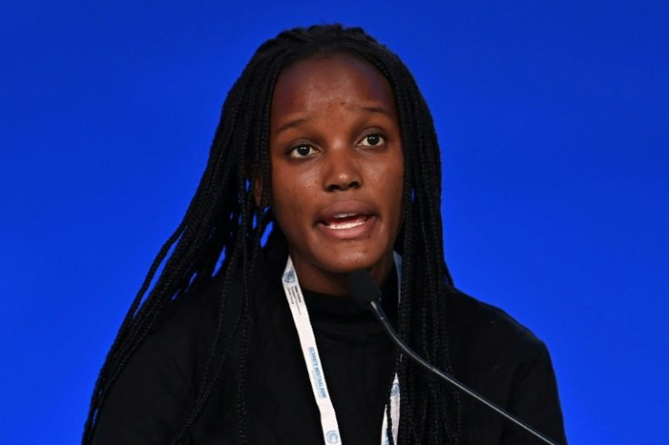 Climate Justice activist Vanessa Nakate addressed a plenary session at the COP26 UN Climate Change Conference in Glasgow on November 11, 2021. COP26 President Alok Sharma said there was still an array of unfinished business at the crunch UN climate summi