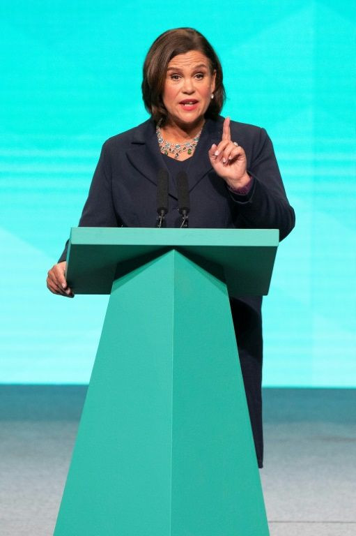 Nationalist Sinn Fein Leader Mary Lou McDonald accused the UK of brinkmanship, urging it to instead work with the EU for solutions