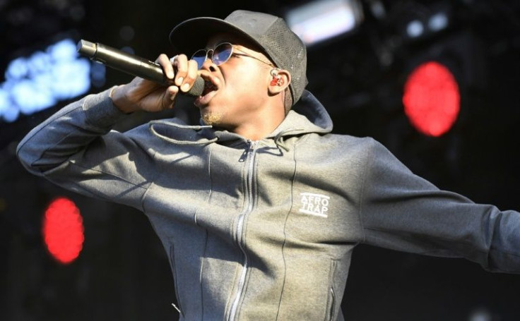 French rapper MHD (pictured July 2017), who rose to fame with a distinctive blend of west African sounds with US-style hip-hop, was charged with homicide in January 2019 and imprisoned