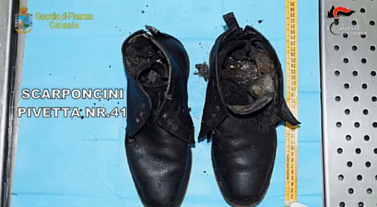 The mystery corpse was wearing black boots