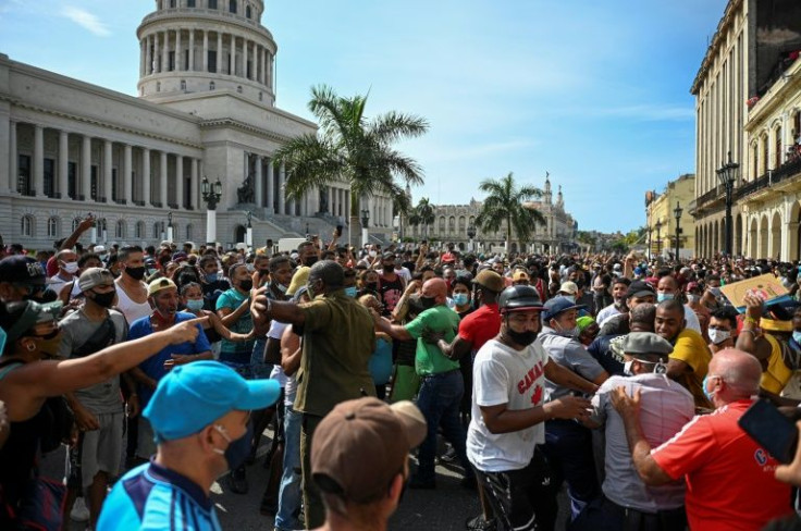 History-making protests in Cuba in July led to the arrests of 1,270 people, with more than 650 of them still in detention, according to NGO Cubalex