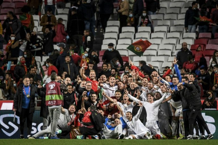 Serbia shocked Portugal 2-1 in Lisbon to qualify for the 2022 World Cup