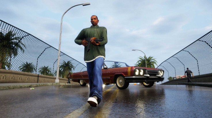 GTA San Andreas was remastered with updated graphics in the GTA Trilogy Definitive Edition