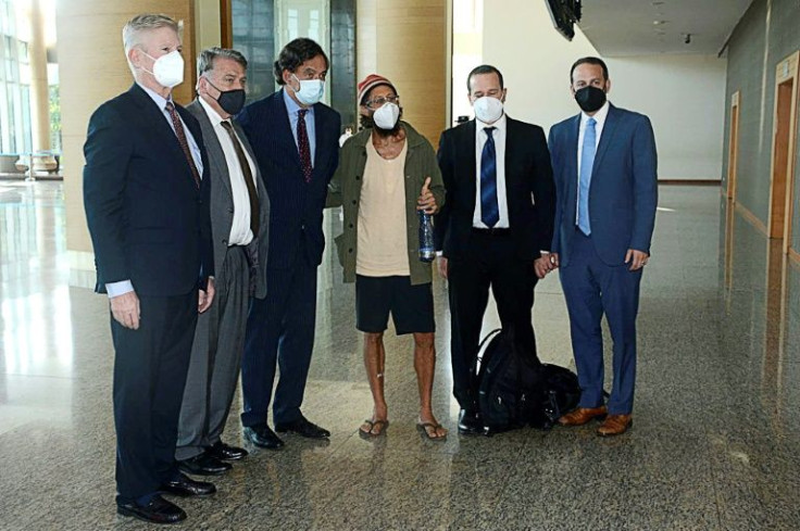 Fenster's release was secured following 'face-to-face negotiations' between former US diplomat Bill Richardson and junta chief Min Aung Hlaing