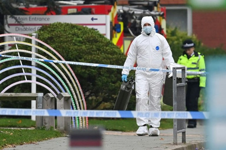 Police in northwest England say they are treating a deadly blast outside a hospital in Liverpool on Sunday as a "terrorist incident"