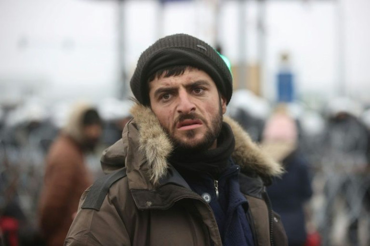 Many of the migrants have vowed to stay put