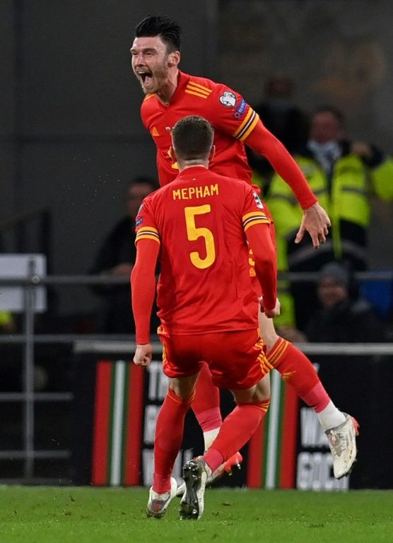 Kieffer Moore made his Wales debut in 2019