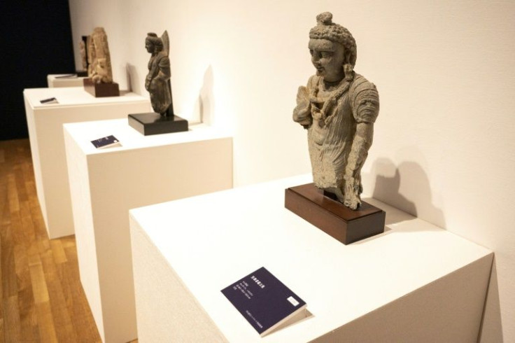 Other items related to Bamiyan and Afghan Buddhism were also on display at the university