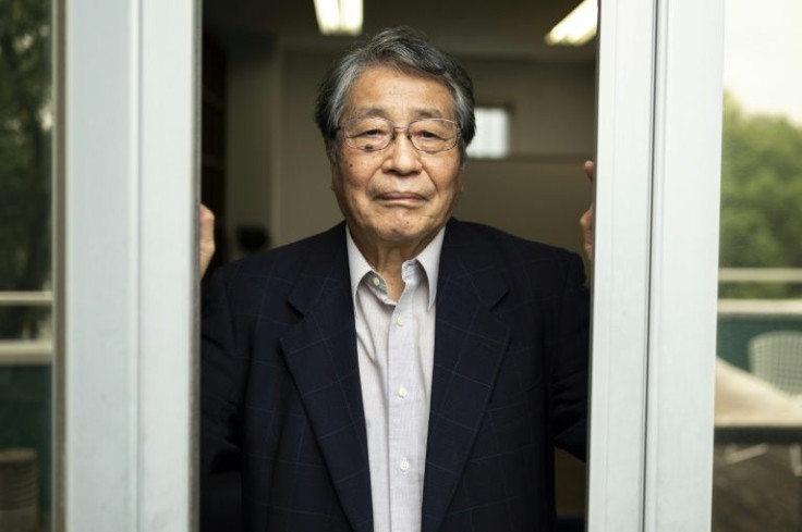 Kosaku Maeda says his dream is to put the replica cave painting on display in Bamiyan