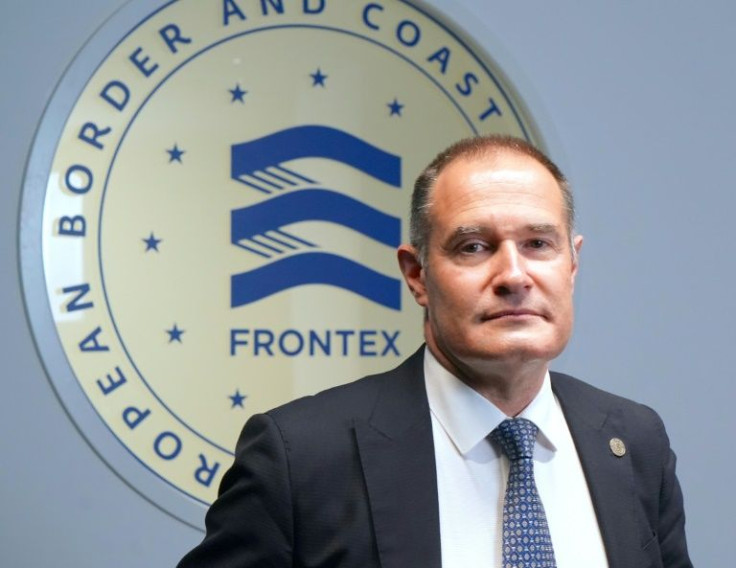 Frontex head Fabrice Leggeri at the Warsaw headquarters: 'Call it geopolitical blackmail'