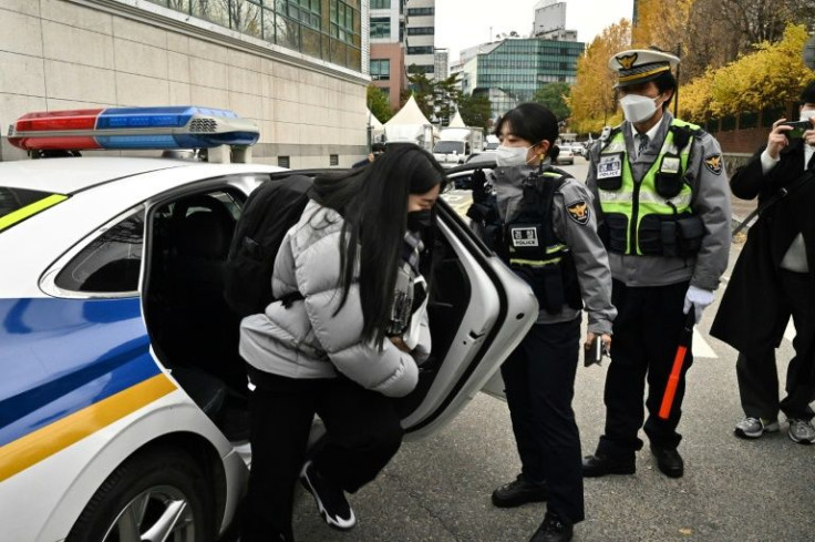 Police car and motorbike escorts were available in school areas for any students stuck in traffic or running late