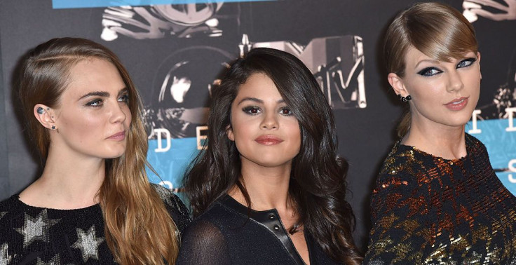 Selena Gomez, Cara Delevingne and Taylor  Swift