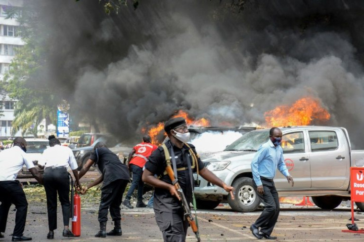 Tuesday's explosions were the latest in a string of attacks in the East African country