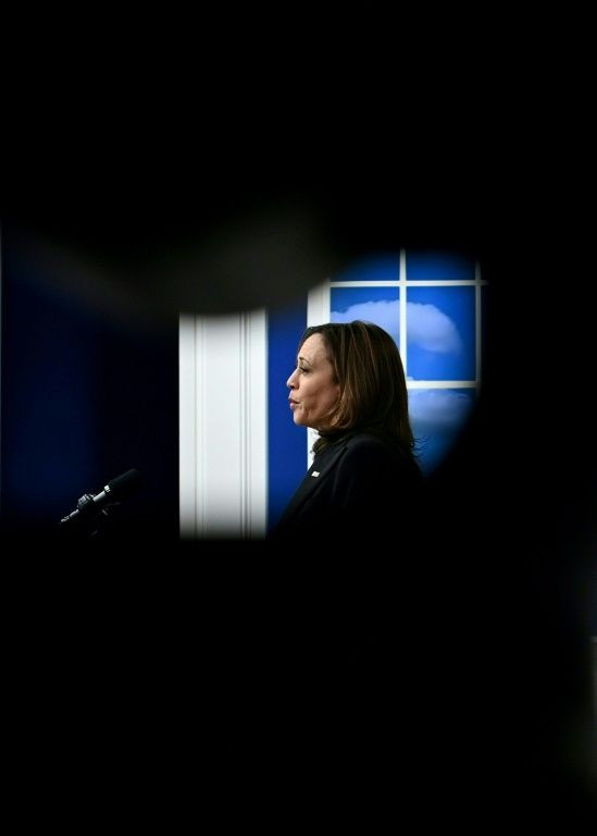 Harris, 57, is the first woman to hold the vice presidency and made an unsuccessful bid for the Democratic Party nomination in 2020, before being picked as Biden's running mate
