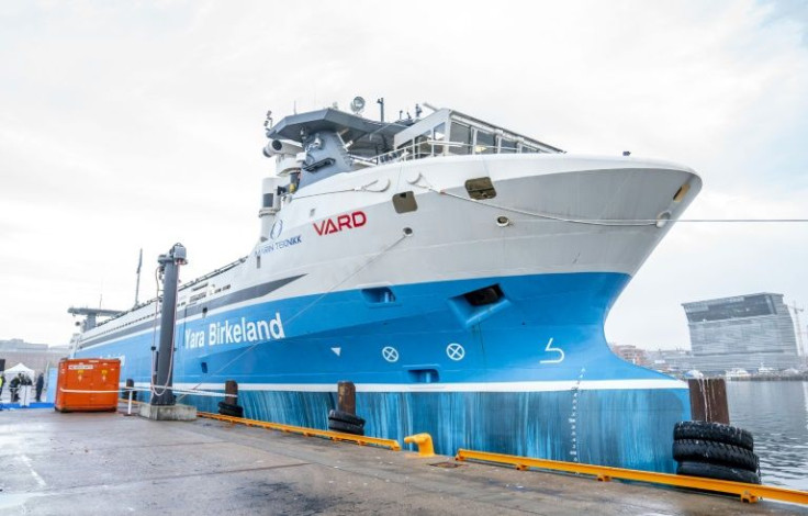 The Yara Birkeland will eliminate the need for around 40,000 truck journeys a year now fuelledf by polluting diesel.