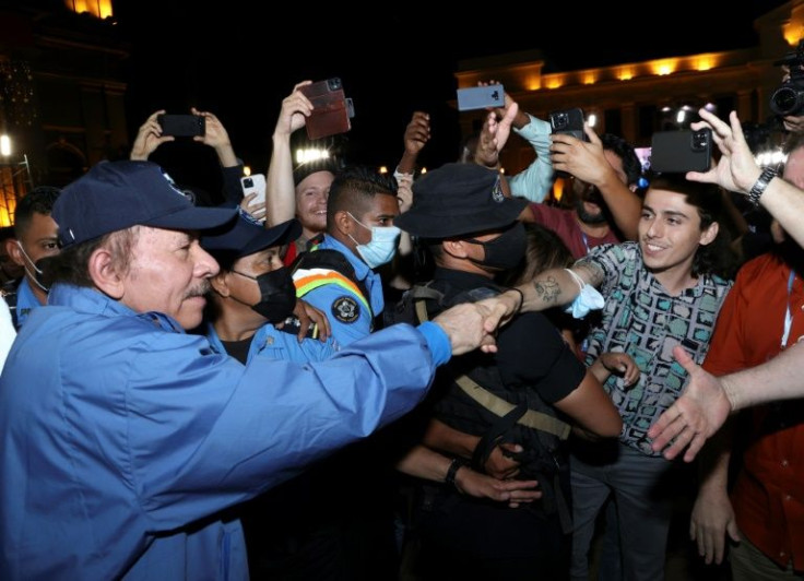 Nicaragua President Daniel Ortega (left) has become increasingly authoritarian since returning to power in 2007 and his crackdown on opposition figures before the latest election allowed him to run virtually unopposed