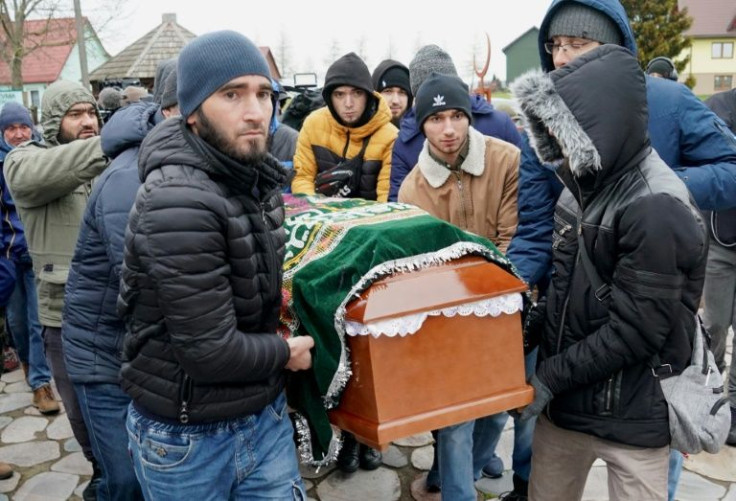 The tiny local Muslim community -- mostly descendents of the Tatars whose presence in Poland's northeast dates back to the 14th century -- have taken it upon themselves to organise proper burials for the migrants who have died in the border crisis