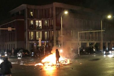 The two nights of unrest in a number of cities came a week after the Dutch government went into a partial lockdown over a surge in cases