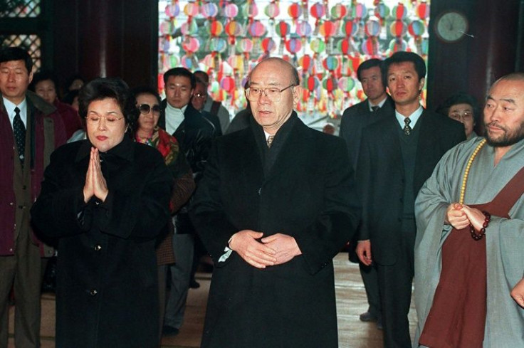 The reign of South Korean ex-president Chun Doo-Hwan (C) was marked by the widespread use of torture against dissidents and the stifling of freedom of expression
