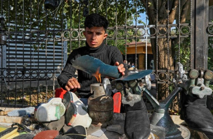 Iraqi Kurd cobbler Ramadan Hamad says he "would leave today" if he had the chance