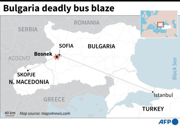 Bulgaria deadly bus blaze