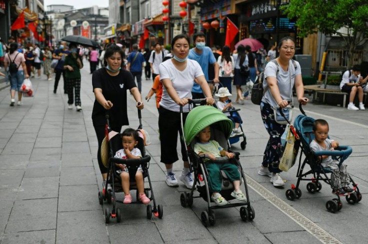 China relaxed its 'one-child policy' in 2016 allowing couples to have two children as concerns mount over an ageing workforce and economic stagnation