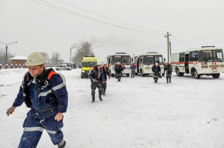 There were 285 people inside the Listvyazhnaya coal mine, in the Kemerovo region near the town of Belovo, when the accident occurred