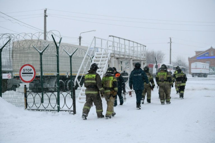 The search and rescue effort had to be called off because of the threat of an explosion at the  mine